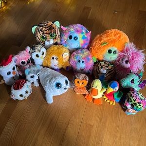 LOT of 20 Ty Beanie Boos Baby Ball